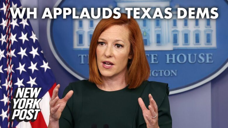 Psaki on Texas Democrats in DC | New York Post