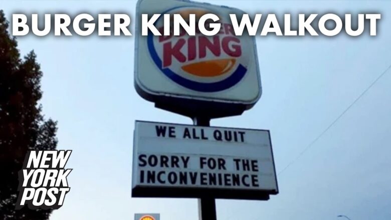 Public message from fed-up Burger King workers to bosses goes viral | New York Post