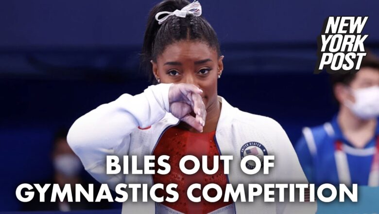 Simone Biles out of team gymnastics competition at Olympics with mystery issue | New York Post