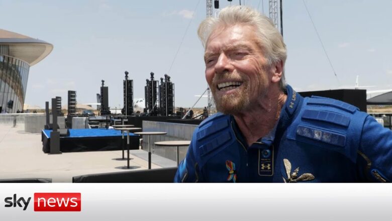 Sir Richard Branson: ‘Everyone would love to go to space’