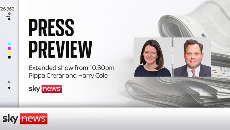 The Press Preview – a first look at Monday’s headlines