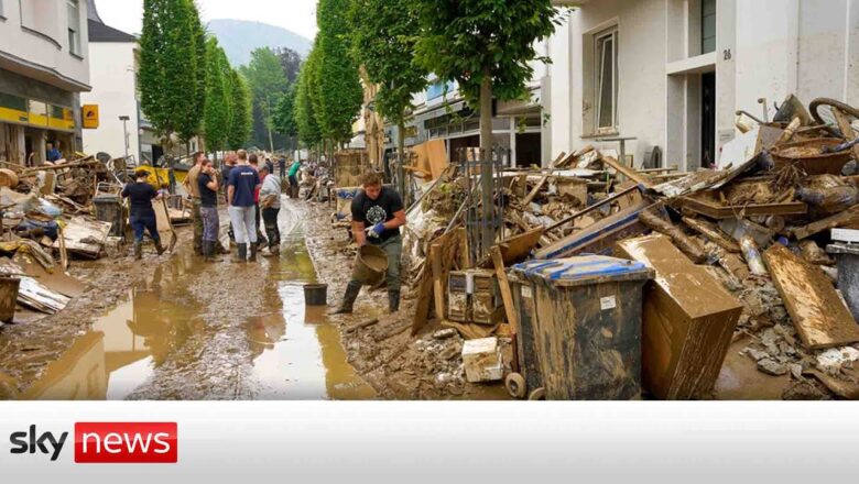 Western Europe struck by ‘deadly floods’