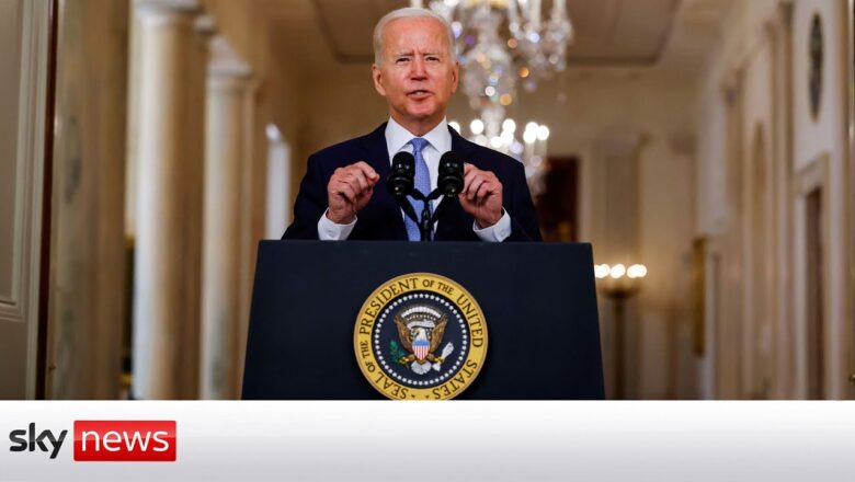 ‘It was time to end this war’: Biden hails Afghan evacuation ‘success’