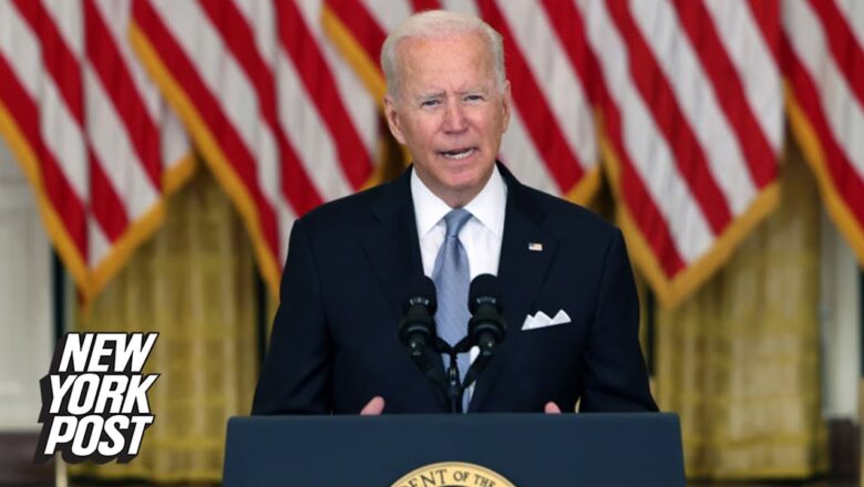 Joe Biden addresses nation on Taliban takeover of Afghanistan | New York Post