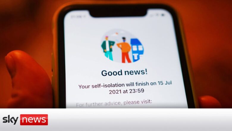 NHS app to ping fewer people to isolate