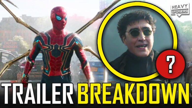 SPIDERMAN No Way Home Official Trailer Breakdown | Easter Eggs Explained & Things You Missed