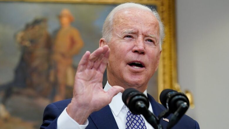 ‘The sooner we can finish, the better’: Joe Biden on Afghanistan evacuation