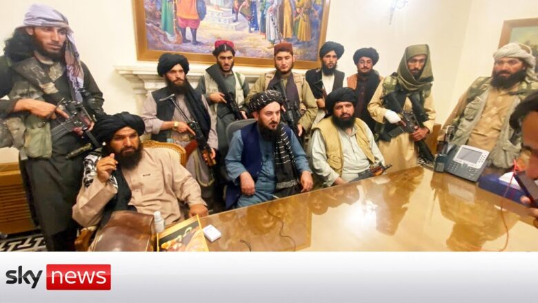 The Taliban win the war in Afghanistan, after almost 20 years of war