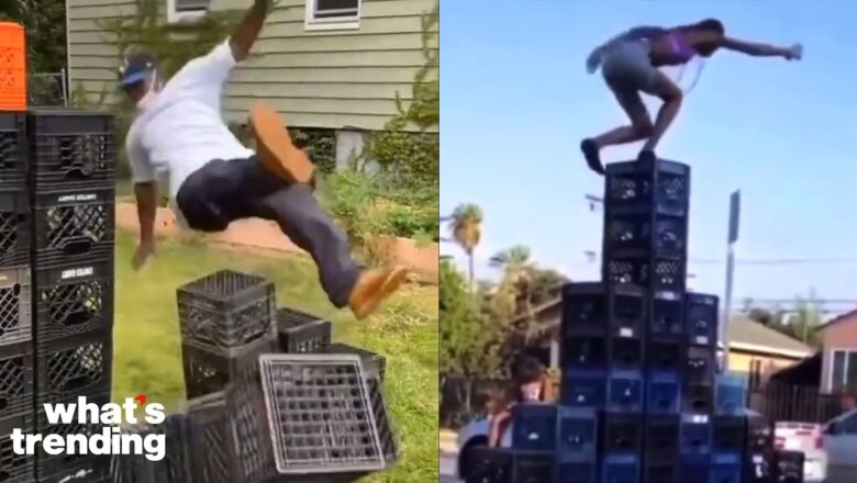 The Viral Milk Crate Challenge, Explained