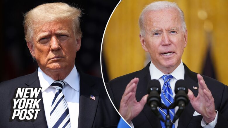 Trump slams Biden over Afghanistan & inflation | New York Post