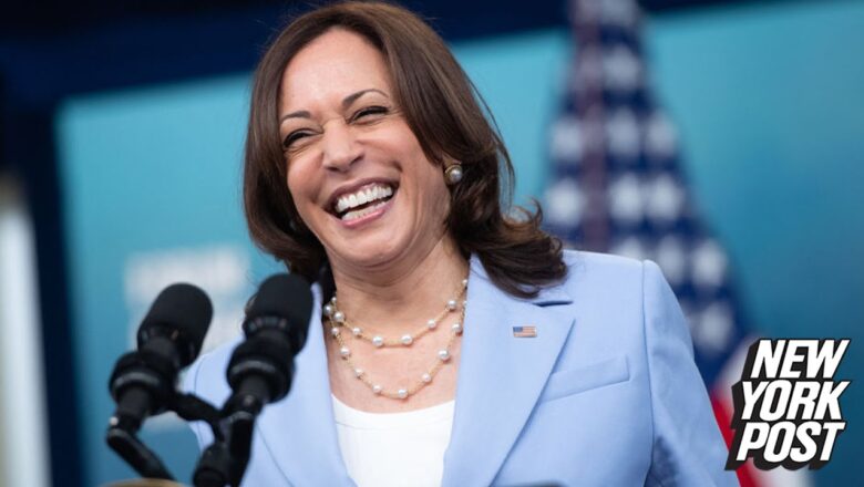 VP Kamala Harris laughs when asked about tragedy in Afghanistan | New York Post