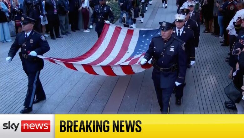 BREAKING: 20th anniversary of 9/11 attacks marked in the US