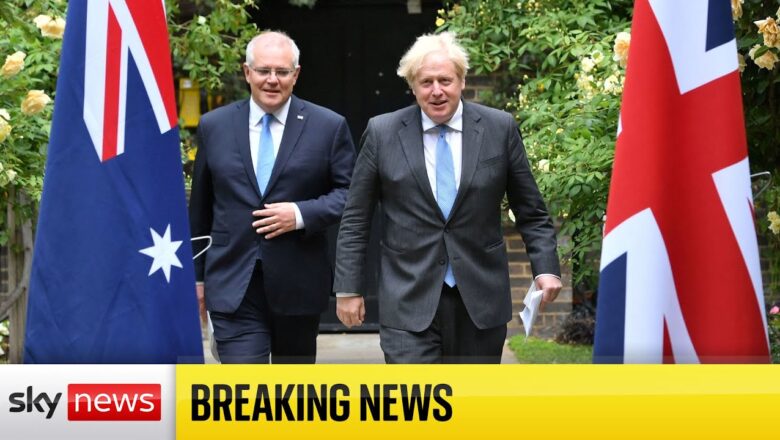BREAKING: Climate change commitments dropped from UK-Australia trade deal