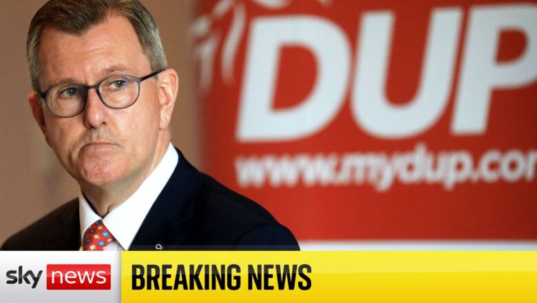 BREAKING: DUP threaten to collapse Stormont assembly over NI protocol