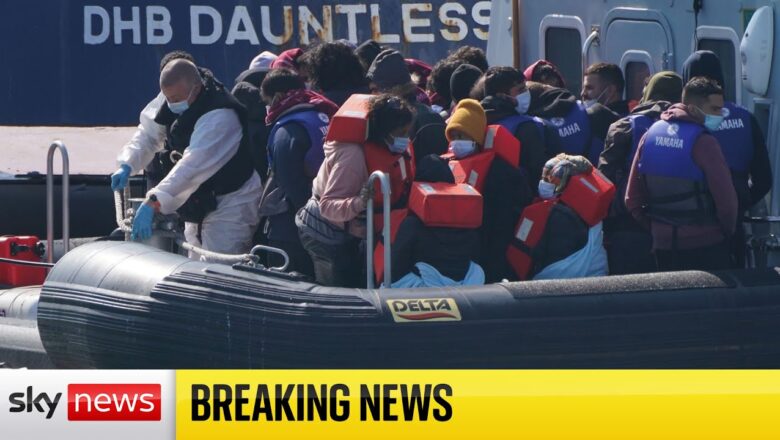 BREAKING: Record 1,000+ migrants cross English Channel in single day
