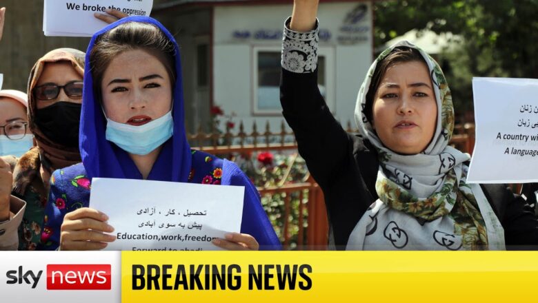 BREAKING: Taliban ban public protests in Afghanistan