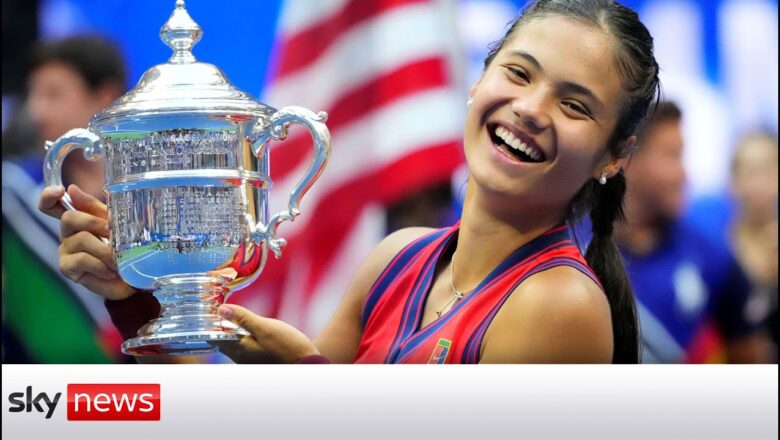 British tennis star makes history at US Open