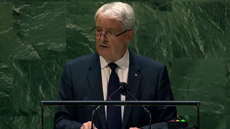 Canada’s foreign affairs minister addresses UN General Assembly, takes aim at China | FULL ADDRESS