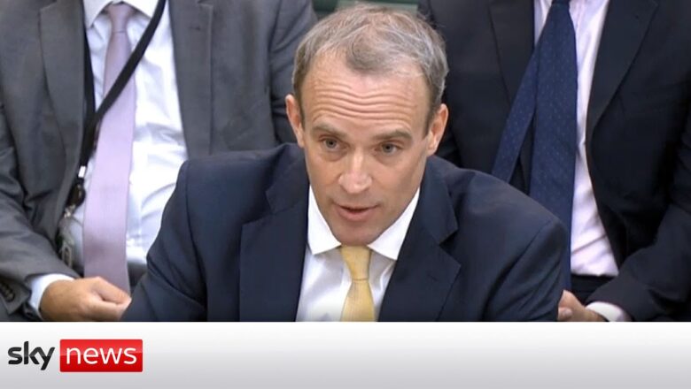 Dominic Raab: UK thought Kabul would not fall to Taliban this year