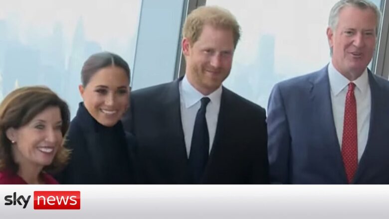 Harry and Meghan visit One World Trade Center in New York