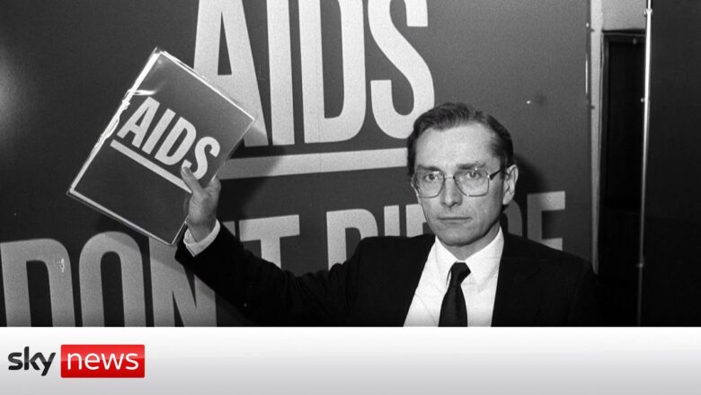 Infected blood inquiry: Lord Fowler defends shocking AIDS campaign ad