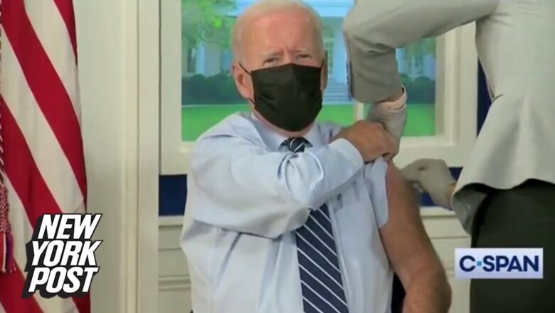 Joe Biden receives the COVID-19 booster shot | New York Post