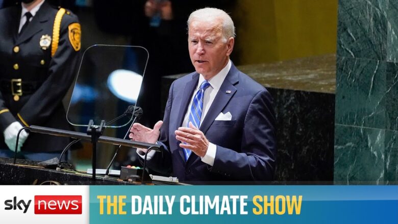 President Biden’s pledges $100bn towards global climate action