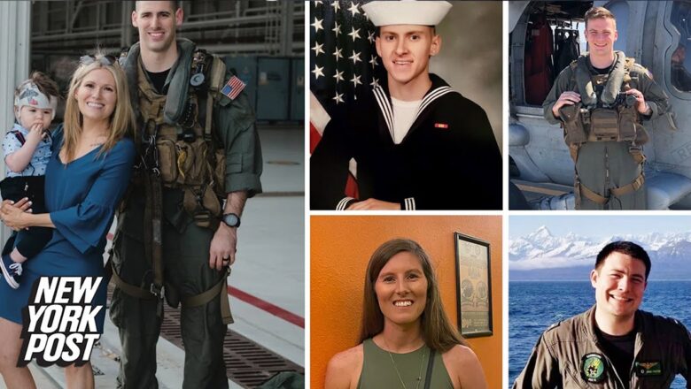 US Navy IDs 5 sailors killed in helicopter crash off California