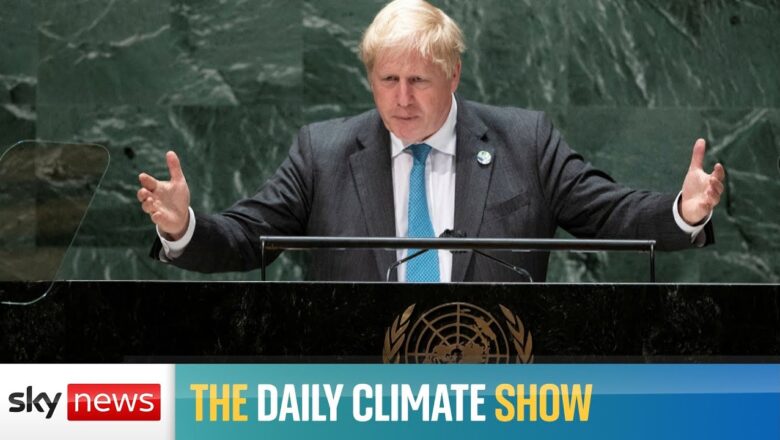 What are Boris Johnson’s COP26 priorities?