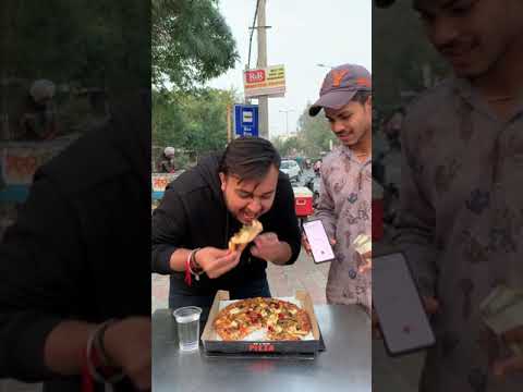 1 PIZZA खाओ ?? 11,000 ₹ CASH ले जाओ ?? #shorts #challenge