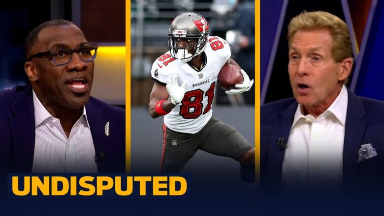 AB is ‘no longer a Buc’ after storming off field vs. Jets — Skip & Shannon I NFL I UNDISPUTED