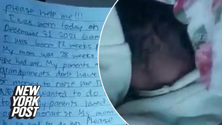 Baby found abandoned in Alaska with heartbreaking note from mother | New York Post