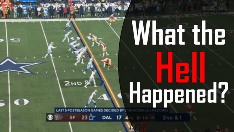 Breaking down the CHAOS at the end of the Dallas Cowboys Vs San Francisco 49ers game