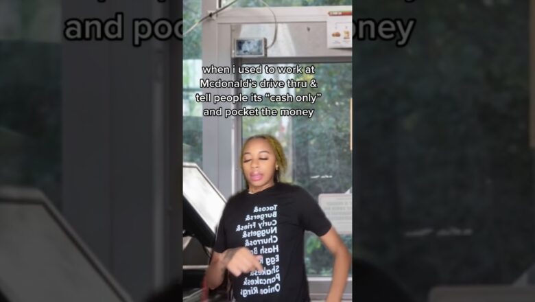 TikToker Goes Viral For Saying She Pocketed Cash at McDonalds | What’s Trending In Seconds | #shorts