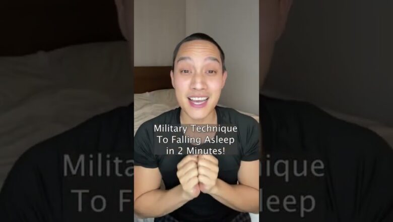 TikToker Shares Viral Hack To Fall Asleep in Two Minutes | What’s Trending in Seconds | #Shorts