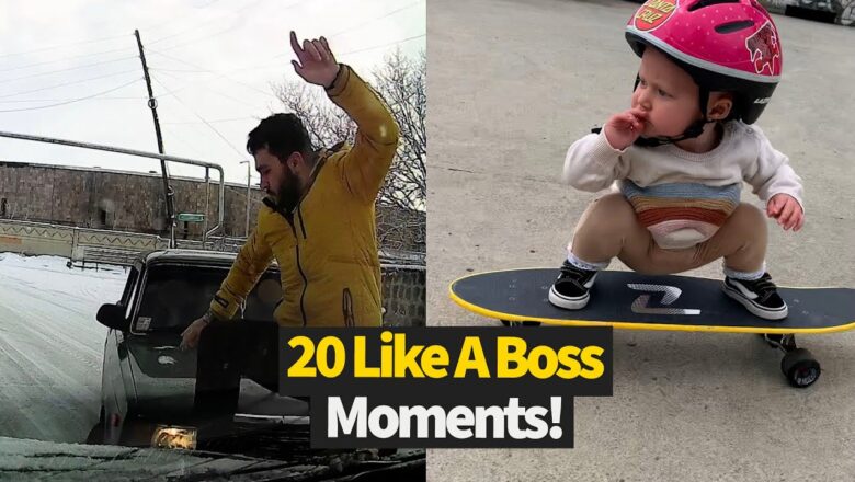 Top 20 moments where humans show off their skills