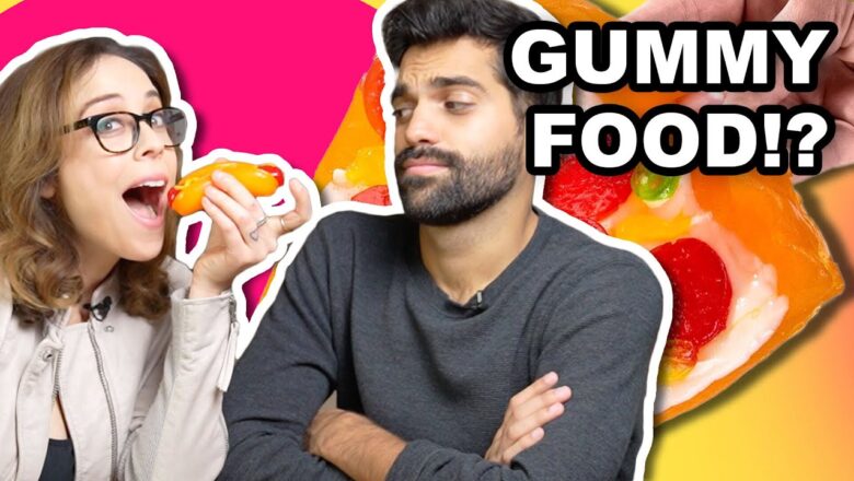 We Tried Popular Gummy Foods from the Internet | What’s Trending