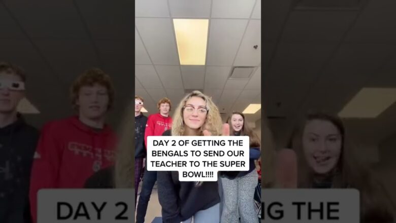 Bengals Fan Is Going To The Super Bowl Thanks To Her Students | What’s Trending In Seconds | #Shorts