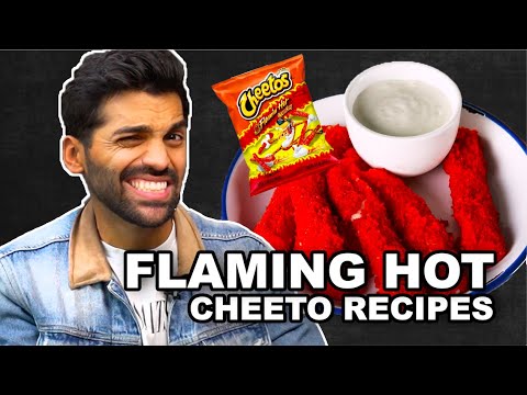 I Ate Nothing But Flaming Hot Cheetos Recipes for 24 Hours  | What’s Trending | Trend Trials