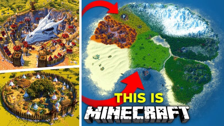 Transforming The WHOLE Of Minecraft – The ULTIMATE Survival World!