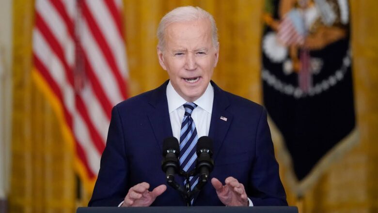 WATCH: Biden’s full statement on Russian invasion of Ukraine