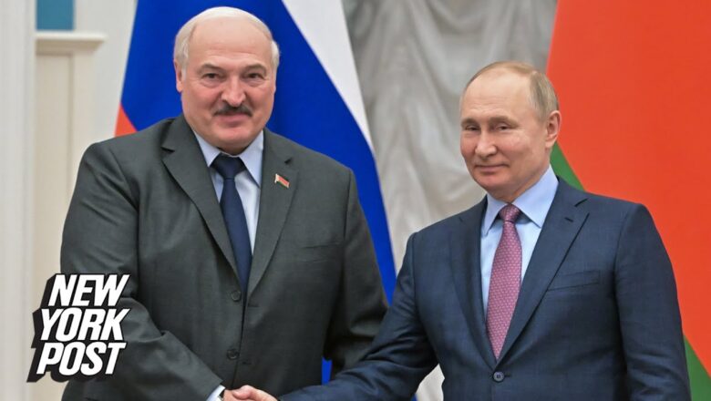 Belarus dictator appeared to show Russian plans to invade Moldova | New York Post