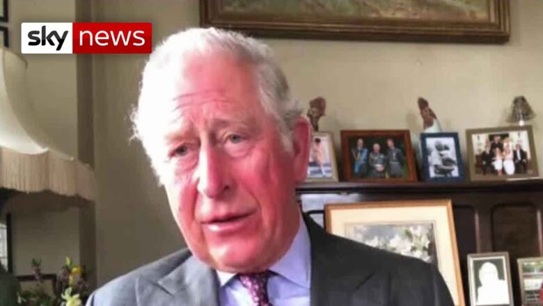 Coronavirus: Prince Charles opens NHS Nightingale hospital