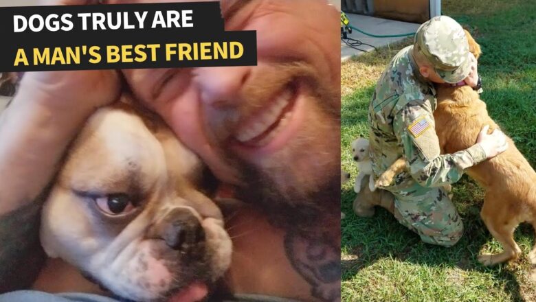 Dogs Truly Are A Man’s Best Friend | Cute Animal Compilation