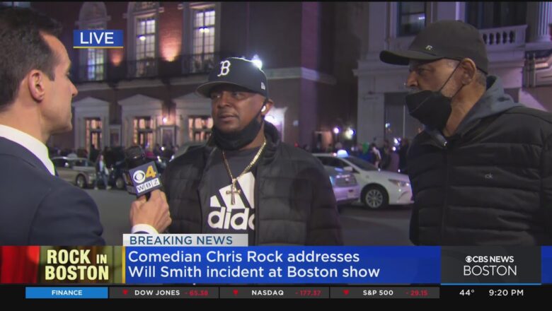 Fans React To Chris Rock Show In Boston