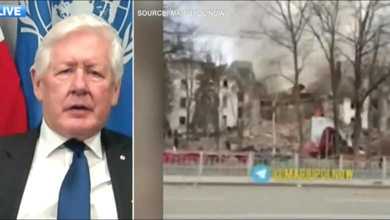 ‘Humanitarian disaster’ | Ambassador Bob Rae on Putin’s operation in Ukraine