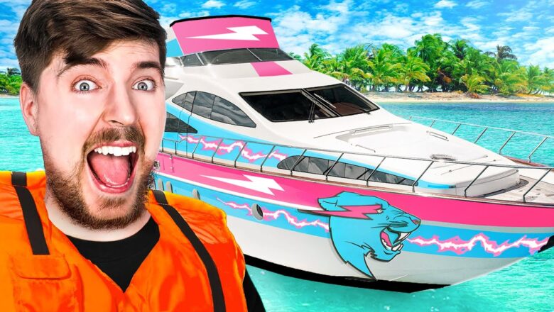 I Surprised MrBeast With A Custom Boat!