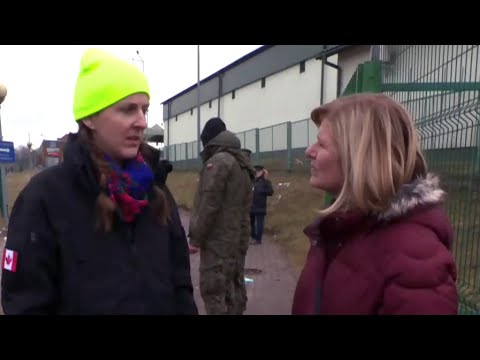 ‘I wanted to do something’ | Canadian-Ukrainian translator at the Medyka border