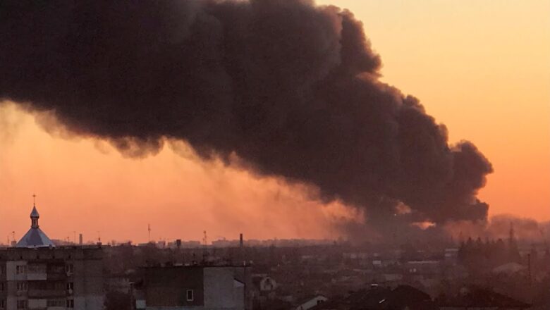 Russian missiles hit near Lviv airport | CTV News in Ukraine