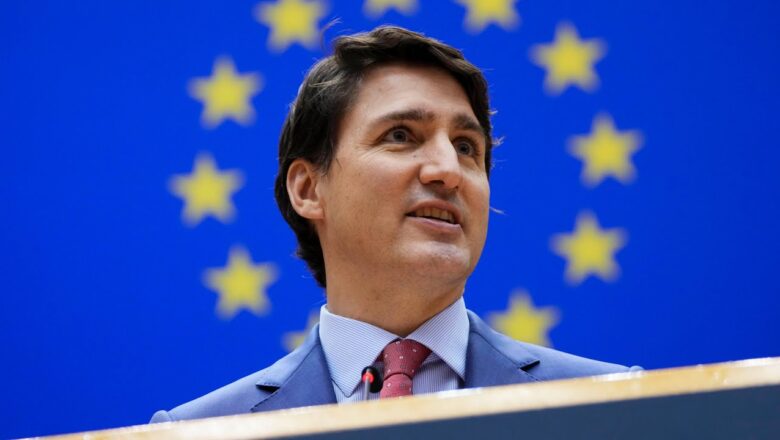 Trudeau condemns authoritarianism in address to Europe’s leaders | “We cannot let Ukraine down”